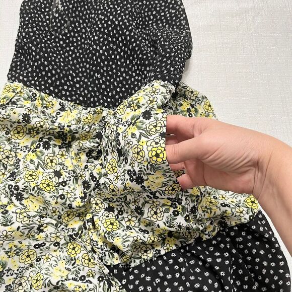 Speechless Floral Tiered Sleeveless Maxi Dress Pockets Small New W/Tags - Picture 9 of 11